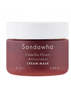 Крем маска антиоксидантная на основе экстракта цветка камелии японской 65 Sandawha