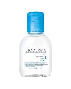 Мицеллярная вода очищающая для обезвоженной кожи лица Hydrabio H2O 100 Bioderma