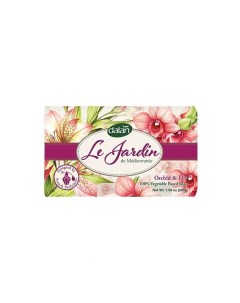 Мыло твердое парфюмированное Орхидея и лилия Le Jardin 200 Dalan