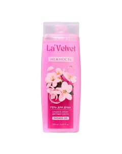 Гель для душа La Velvet Нежность сладкий аромат цветущей сакуры 250 Beauty fox