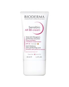 Крем с тоном и солнцезащитным эффектом для кожи с покраснениями и розацеа Sensibio AR BB Bioderma