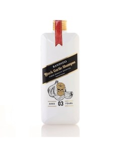 Шампунь с экстрактом черного чеснока Black Garlic Shampoo 350 Bandido maximum hold aqua hard wax