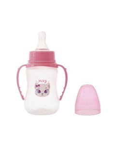 Бутылочка для кормления Кошечка Софи детская приталенная Mum&baby