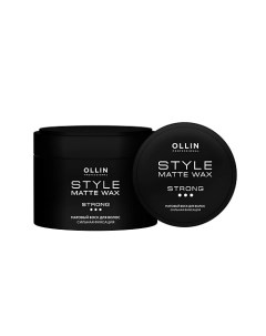 Матовый воск для волос сильной фиксации OLLIN STYLE Ollin professional