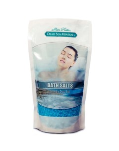 Натуральная Соль Мёртвого моря с ароматическими маслами голубая 500 Mon platin