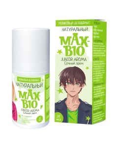 Подростковый дезодорант MAX BIO JUNIOR AROMA Сочный лайм 50 Max-f deodrive
