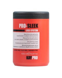 Маска Pro Sleek дисциплинирующая для химически выпрямленных волос 1000 Kaypro