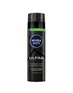 MEN Черный гель для бритья ULTRA Nivea
