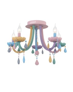 Люстра потолочная SL1700.782.05 разноцветный (5*40Вт, E14) St luce