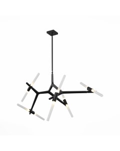 Люстра потолочная SL947.402.10 черный/белый (10*5Вт, G9) St luce