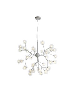 Люстра подвесная SL376.503.36 белый/белый, прозрачный (36*2Вт, G4) St luce