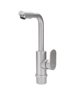 Смеситель кран для кухни Ekko серый E4365