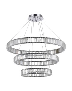 Люстра подвесная SL1622.103.03 хром/прозрачный (1*122Вт, 4000К, LED) St luce