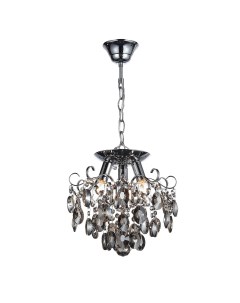 Люстра подвесная SL846.102.03 темный хром/тонированный черный (3*40Вт, E14) St luce