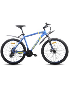 Велосипед XC90 27 5 2022 рама 20 голубой матовый Racer