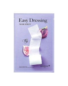 Маска для лица EASY DRESSING с экстрактом инжира очищающая 37 Skinfood
