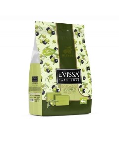 Банное мыло Пакет Зеленый Evissa