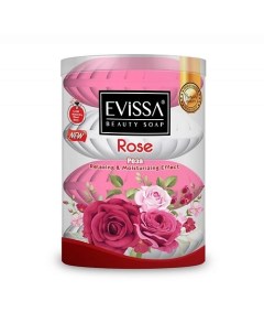 Натуральное туалетное мыло Роза Evissa
