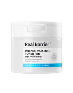 Увлажняющие тонер пэды для лица Intense Moisture Toner Pad 200 Real barrier