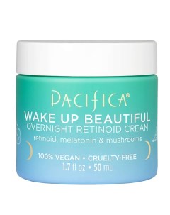 Крем для лица ночной с ретиноидами Wake Up Beautiful Overnight Retinoid Cream Pacifica