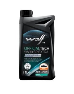 Масло моторное OfficialTech 5W 30 SP EXTRA 1л Wolf