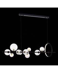 Светильник подвесной SL1165.423.15 черный/прозрачный (10Вт+1*5Вт, G4) St luce