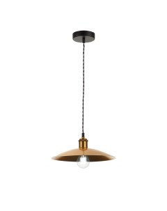 Светильник подвесной SL1017.203.01 черный/золотистый (1*60Вт, E27) St luce