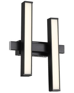 Светильник настенный (бра) SL933.401.02 черный/черный, белый (1*10Вт, 4000К, LED) St luce