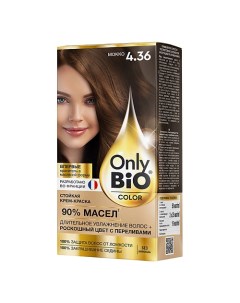 Стойкая крем краска для волос Only bio