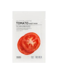Маска для лица с экстрактом томата выравнивающая 25 Tenzero