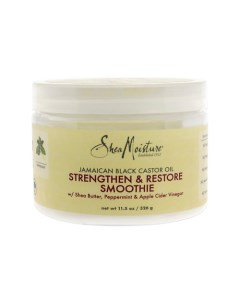 Крем для укладки волос смягчающий Jamaican Black Castor Oil Strengthen and Restore Smoothie Cream Shea moisture