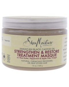 Маска для волос восстанавливающая Jamaican Black Castor Oil Strengthen Grow Restore Treatment Masque Shea moisture