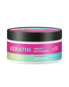 Маска ботокс для волос кератиновое выпрямление Keratin SPA Repair 250 Dctr.go healing system