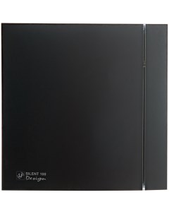 Вентилятор SILENT-100 CZ MATT BLACK DESIGN - 4C, 5210007700 Soler&palau
