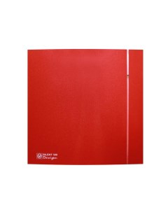 Вентилятор SILENT-100 CZ RED DESIGN - 4C, 5210611800 Soler&palau