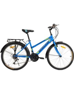 Велосипед городской 24 синий рама 15 сталь Nasaland