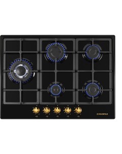 Газовая варочная панель MAUNFELD EGHE.75.33CB.R\G Maunfeld