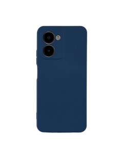 Чехол для Realme C33 бампер АТ Silicone case синий Digitalpart