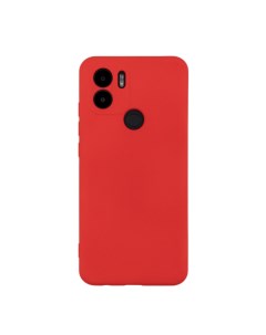 Чехол для Redmi A1 Plus бампер AT Silicone case красный Digitalpart