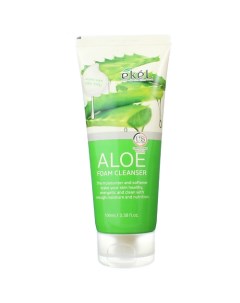 Пенка для умывания с Алоэ Успокаивающая Foam Cleanser Aloe 100 Ekel