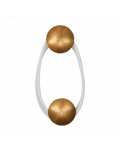 Светильник настенный (бра) SL6102.321.30 латунь/белый (1*30Вт, 4000К, LED) St luce