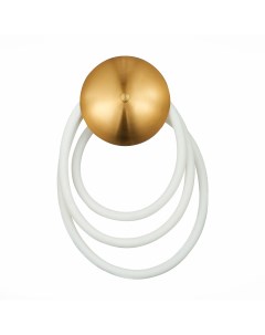 Светильник настенный (бра) SL6102.311.30 латунь/белый (1*30Вт, 4000К, LED) St luce