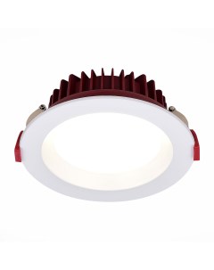 Светильник встраиваемый светодиодный ST752.538.24 IP44 белый/белый (1*24Вт, 3000K, LED) St luce