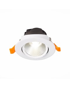 Светильник встраиваемый светодиодный ST211.548.06.24 IP20 белый/белый (1*6Вт, 4000K, LED) St luce