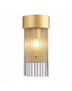 Светильник настенный (бра) SL1225.201.01 золотистый/золотистый, прозрачный (1*60Вт, E27) St luce