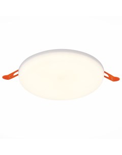 Светильник встраиваемый светодиодный ST700.548.22 IP44 белый/матовый белый (1*22Вт, 4000K, LED) St luce