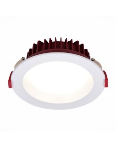 Светильник встраиваемый светодиодный ST752.538.12 IP44 белый/белый (1*12Вт, 3000K, LED) St luce