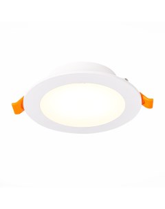 Светильник встраиваемый светодиодный ST212.508.10 IP20 белый/белый (1*10Вт, 3000K/4000K/6000K, LED) St luce