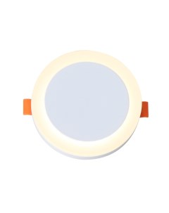 Светильник встраиваемый светодиодный ST104.502.06 белый/белый (1*6Вт, 3000K, LED) St luce