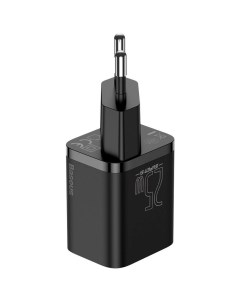 Сетевое зарядное устройство Baseus CCSP020101 Super Si Quick Charger 1C 25W EU Black